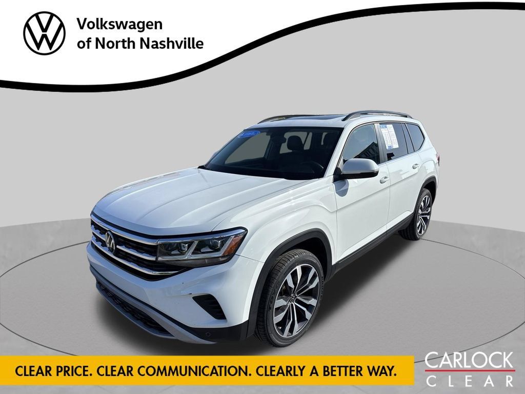 Certified 2022 Volkswagen Atlas SE FWD image 1