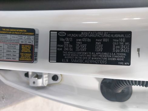 Certified 2023 Hyundai Tucson SEL AWD/4WD image 35
