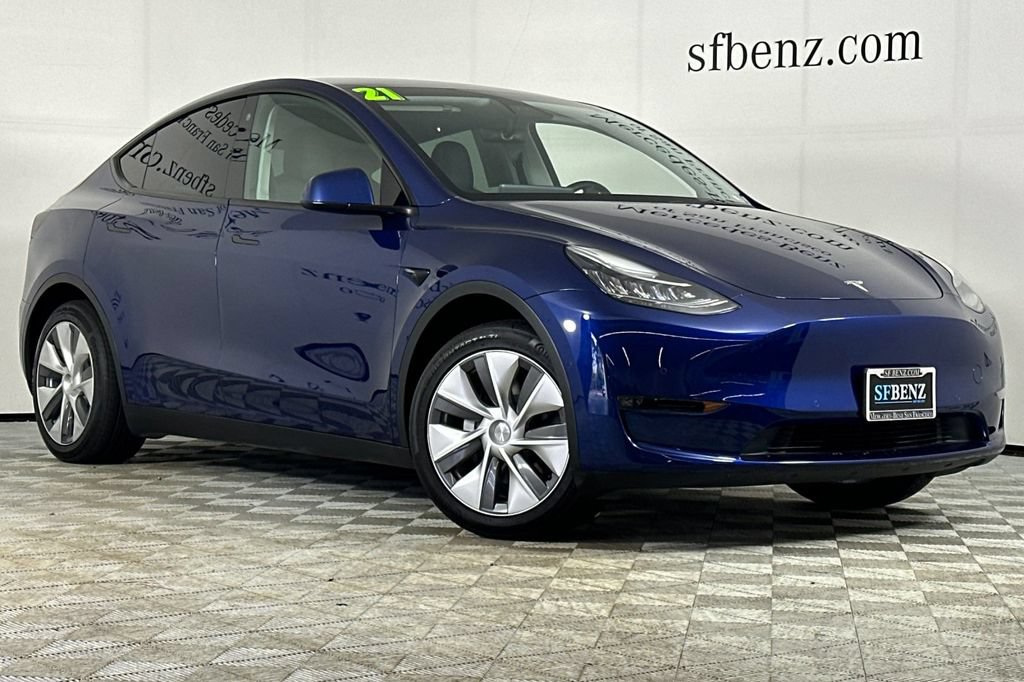 Used 2021 Tesla Model Y Long Range AWD/4WD image 2
