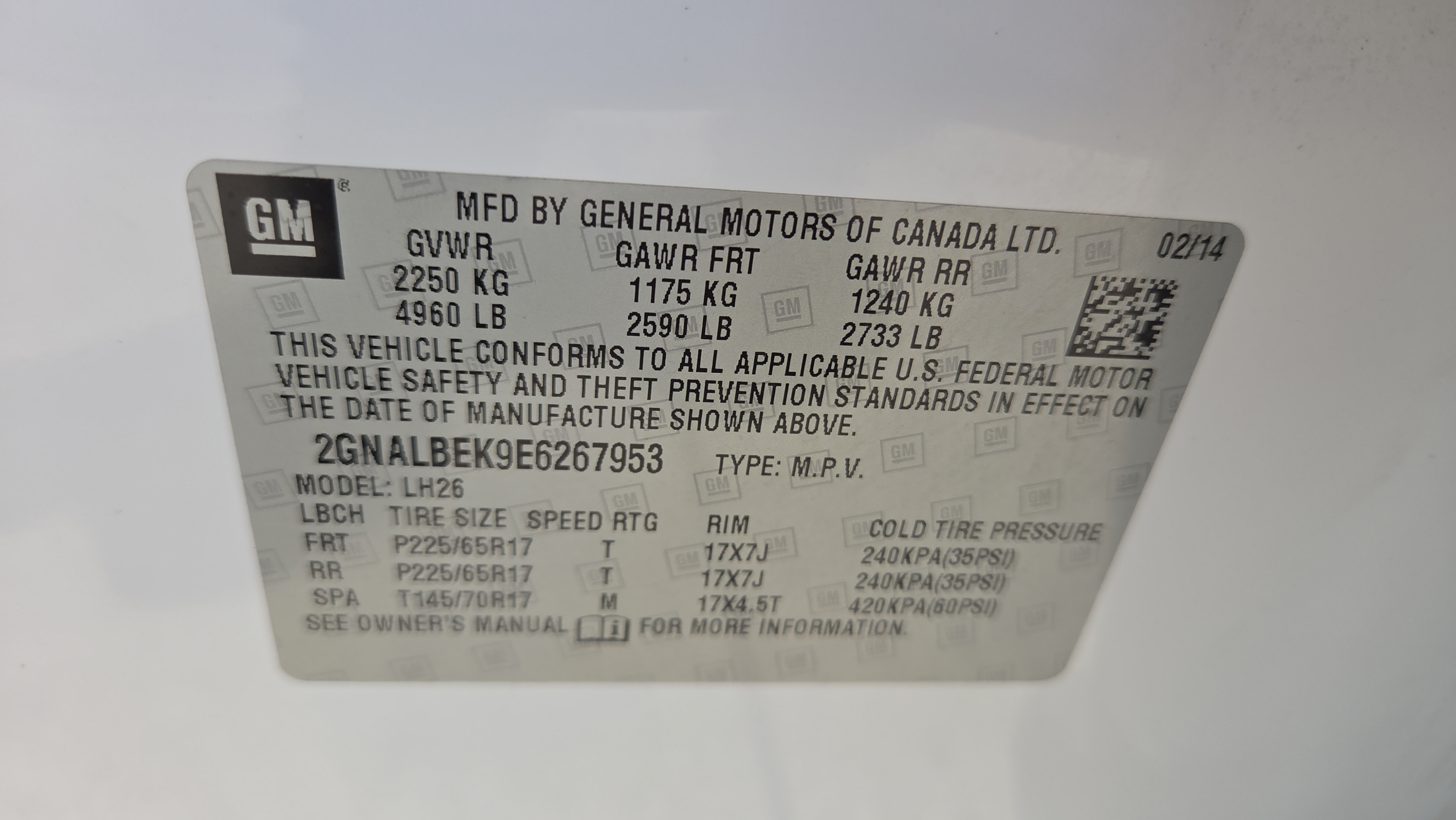 Used 2014 Chevrolet Equinox LT w/ Driver Convenience Package FWD image 21