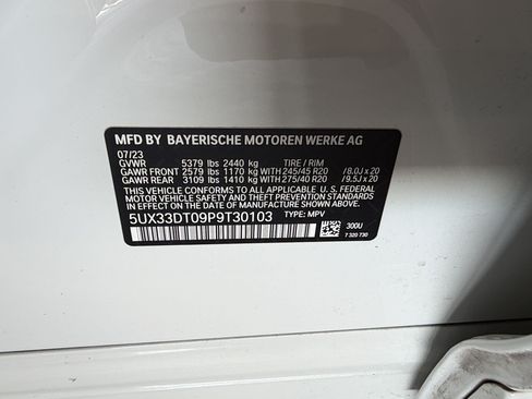 Used 2023 BMW X4 xDrive30i w/ M Sport Package AWD/4WD image 12