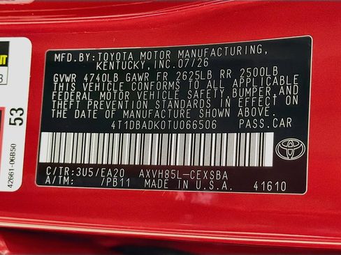 New 2026 Toyota Camry Hybrid AWD/4WD image 29