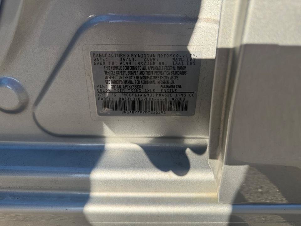 Used 2019 Nissan Sentra S FWD image 35