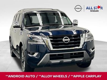 Certified 2023 Nissan Armada Platinum w/ Captain's Chairs Package
