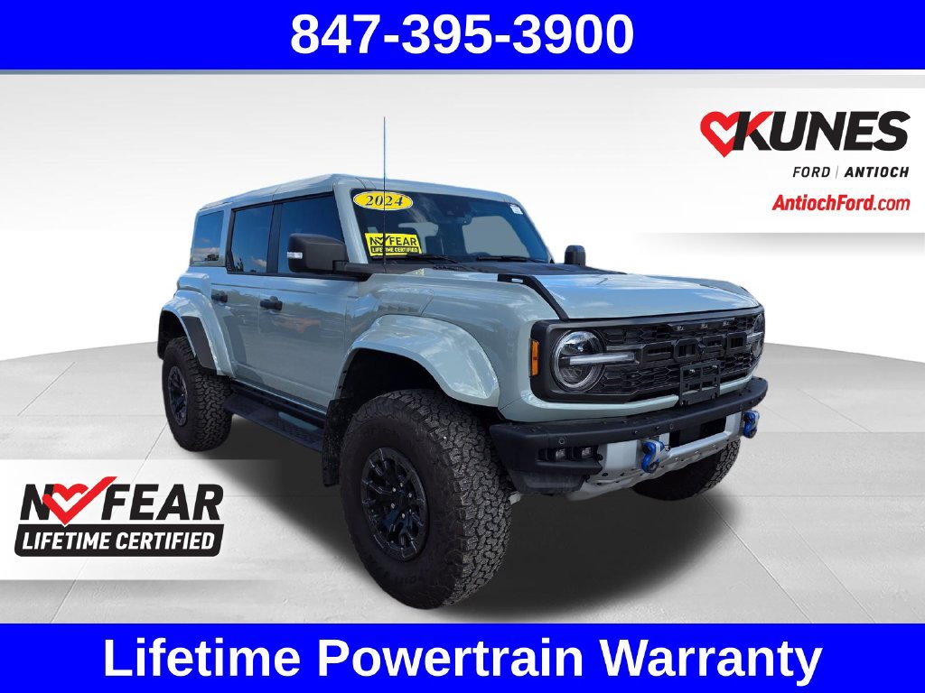 Certified 2024 Ford Bronco Raptor w/ Interior Carbon Fiber Pack 6 AWD/4WD image 1