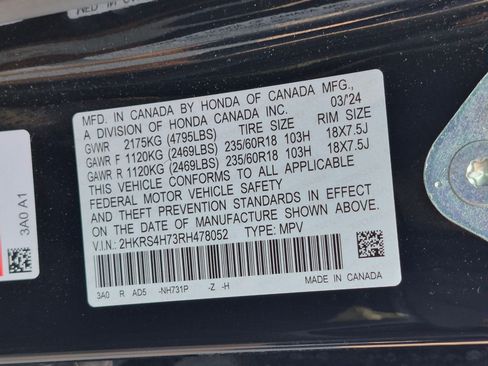 Certified 2024 Honda CR-V EX-L image 34