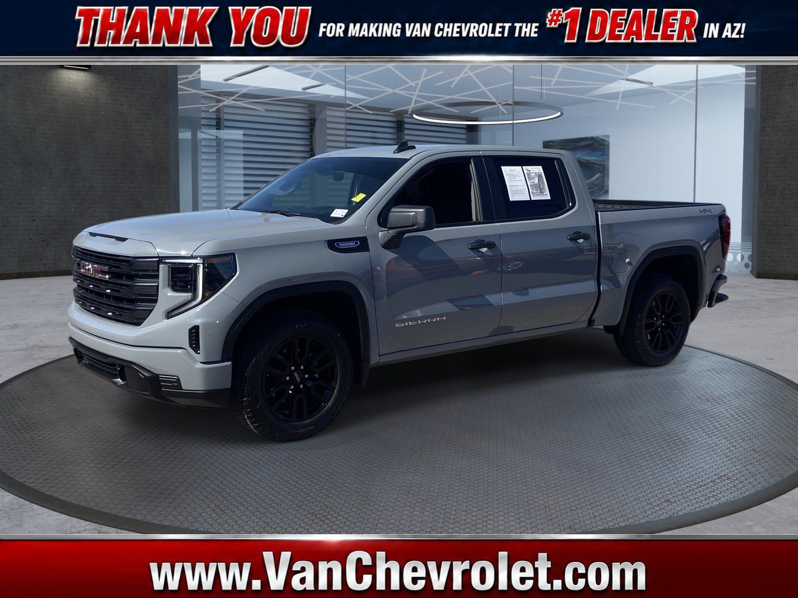 Certified 2025 GMC Sierra 1500 Pro w/ Graphite Edition AWD/4WD image 1