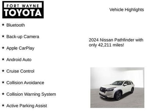 Used 2024 Nissan Pathfinder SL w/ SL Premium Package AWD/4WD image 8