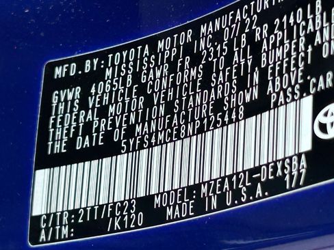 Used 2022 Toyota Corolla SE image 10