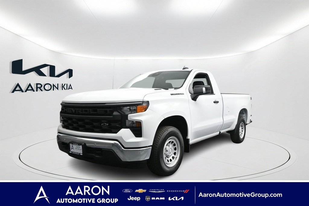 Used 2025 Chevrolet Silverado 1500 W/T w/ WT Safety Package RWD image 1
