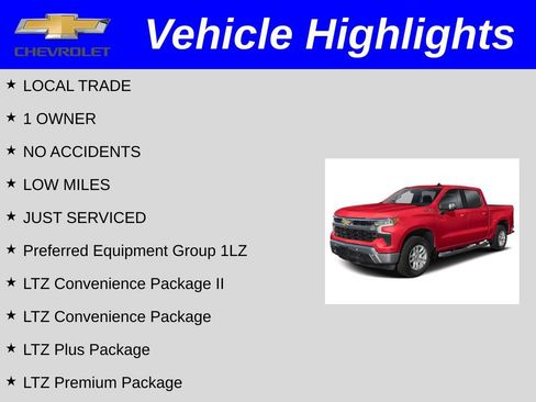 Certified 2025 Chevrolet Silverado 1500 LTZ w/ LTZ Premium Package AWD/4WD image 2