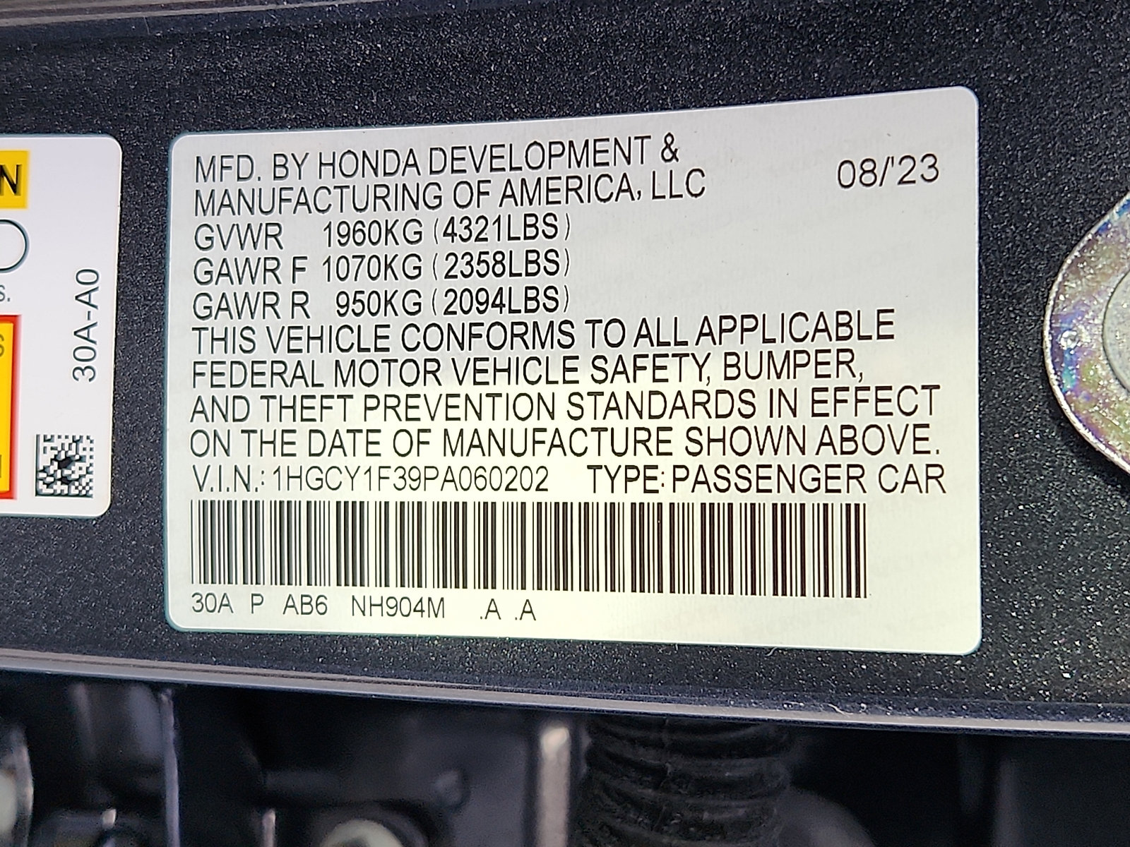 Used 2023 Honda Accord EX image 27