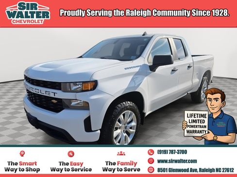 Used 2021 Chevrolet Silverado 1500 Custom image 1