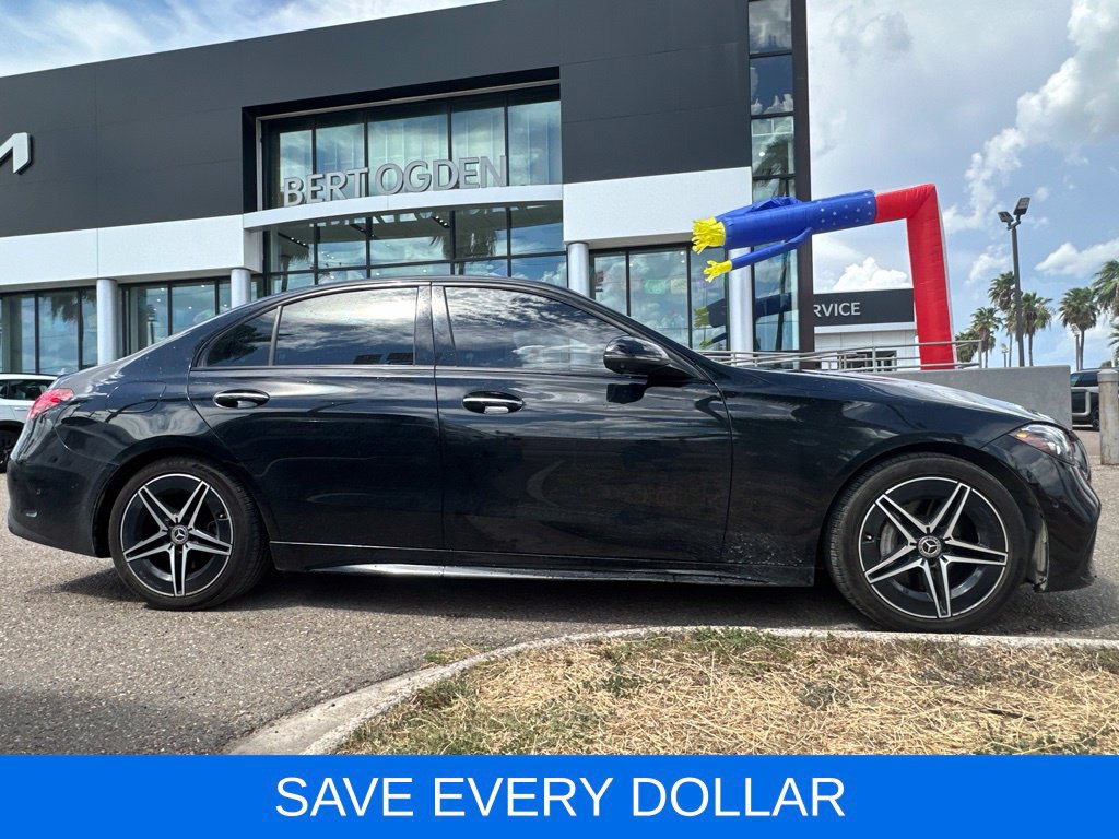 Used 2023 Mercedes-Benz C 300 Sedan w/ AMG Line w/ Night Package image 4