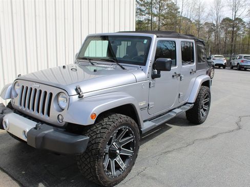 Used 2015 Jeep Wrangler Unlimited Sahara w/ Max Tow Package image 1