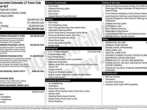 Used 2024 Chevrolet Colorado LT w/ LT Convenience Package III AWD/4WD image 9