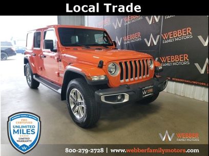 Used 2020 Jeep Wrangler Unlimited Sahara w/ Uconnect 4C Nav & Sound Group