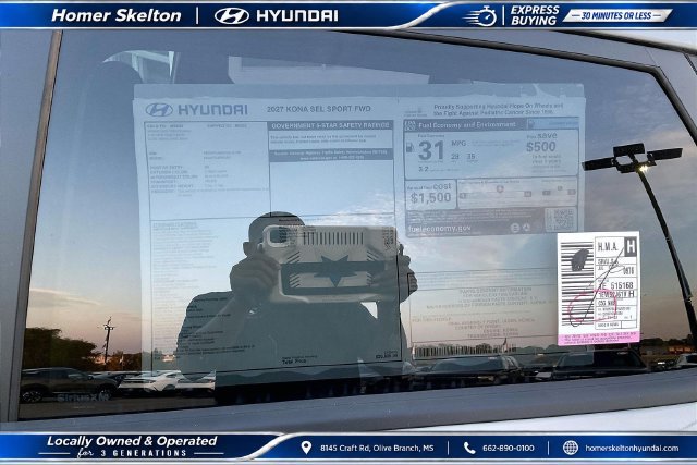 New 2027 Hyundai Kona SEL Sport FWD image 15
