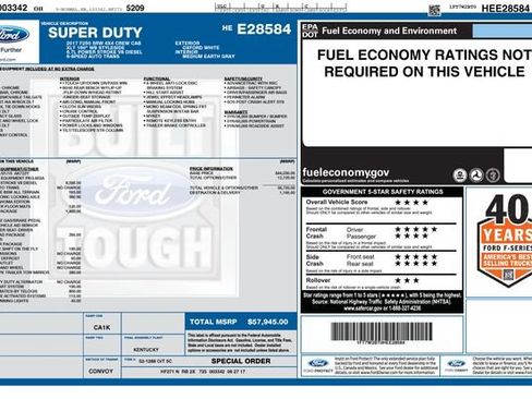 Used 2017 Ford F250 XLT w/ XLT Value Package AWD/4WD image 41