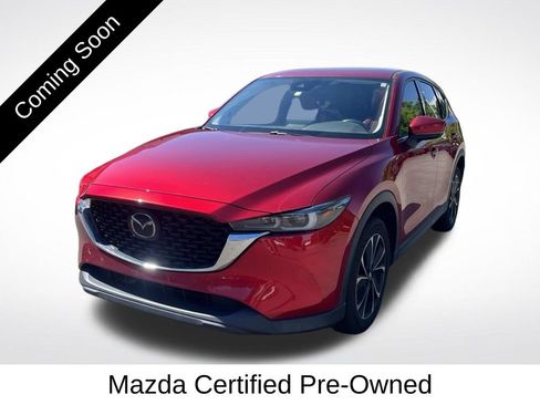 Used 2022 MAZDA CX-5 AWD 2.5 S w/ Premium Package image 1