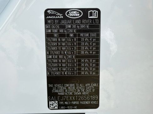 New 2026 Land Rover Defender 110 S AWD/4WD image 42