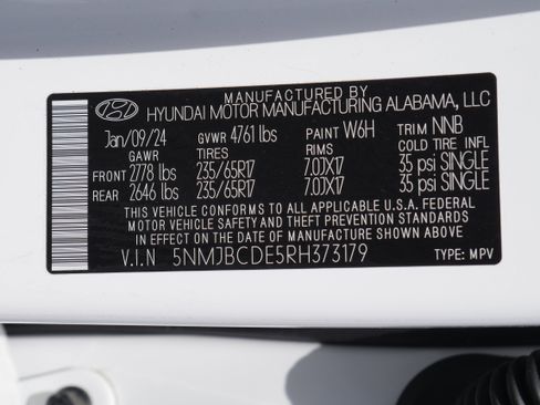 Used 2024 Hyundai Tucson SEL AWD/4WD image 33