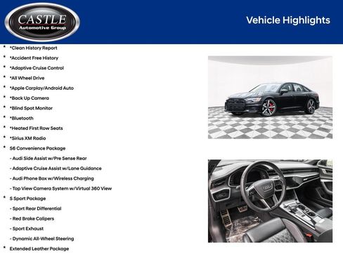 Used 2023 Audi S6 Premium Plus w/ Premium Plus Package AWD/4WD image 4