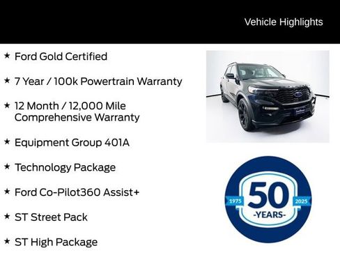 Certified 2023 Ford Explorer ST w/ Equipment Group 401A AWD/4WD image 6