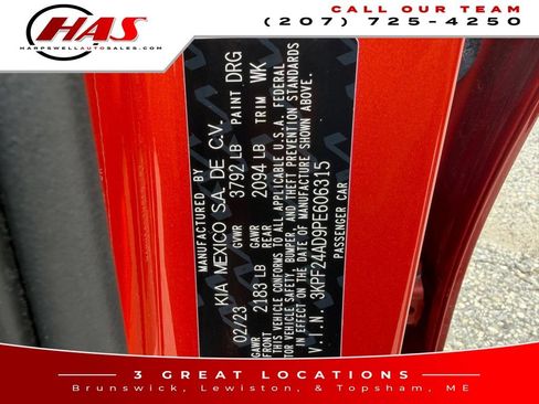 Used 2023 Kia Forte LXS w/ LXS Technology Package FWD image 16