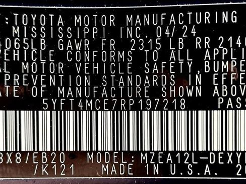 Certified 2024 Toyota Corolla XSE FWD image 25