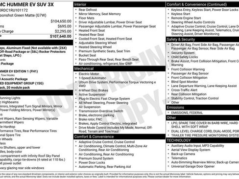 Used 2024 GMC Hummer EV 3X image 7