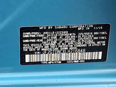 Used 2020 Subaru Crosstrek Hybrid w/ Moonroof Package w/Navigation image 26