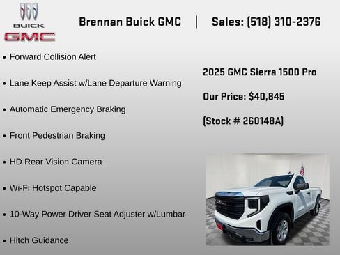 Certified 2025 GMC Sierra 1500 Pro w/ Pro Value Package AWD/4WD image 24