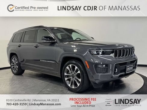 Used 2025 Jeep Grand Cherokee L Overland w/ Advanced Protech Group III AWD/4WD image 1