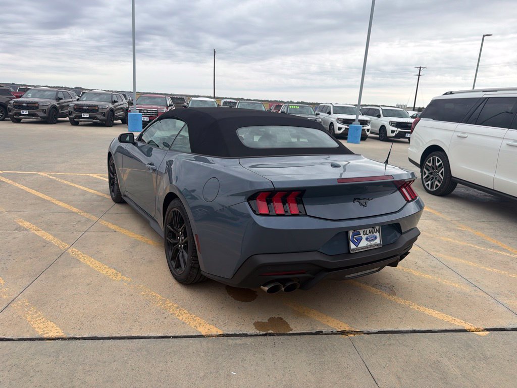 New 2026 Ford Mustang Convertible w/ Mustang Nite Pony Package RWD image 5