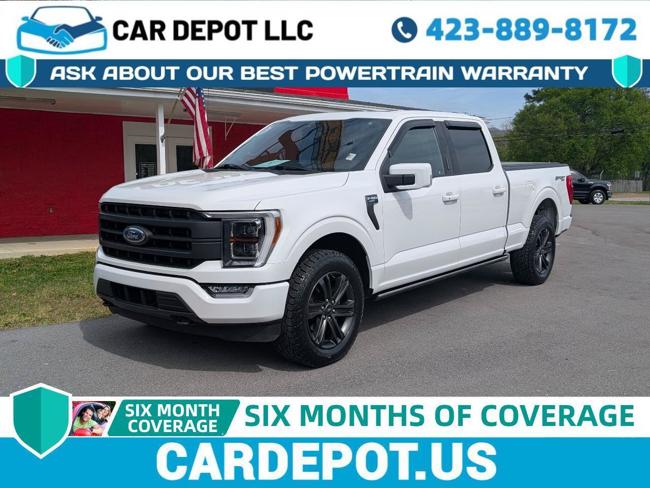 Used 2021 Ford F150 Lariat w/ Equipment Group 502A High AWD/4WD image 1