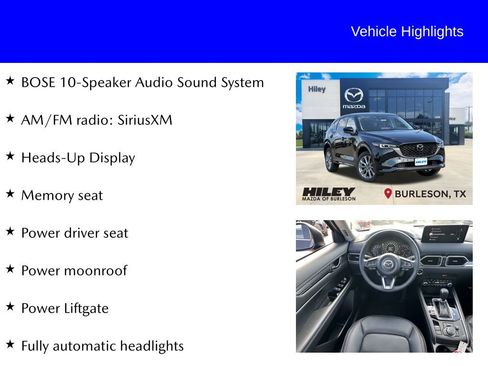 Certified 2025 MAZDA CX-5 AWD 2.5 S w/ Premium Plus Pkg image 10
