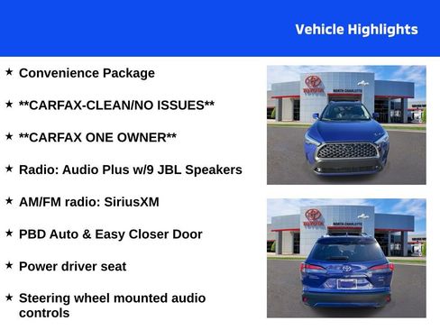 Used 2023 Toyota Corolla Cross XLE w/ Convenience Package image 4