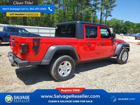 Used 2020 Jeep Gladiator Sport w/ Quick Order Package 24S AWD/4WD image 4