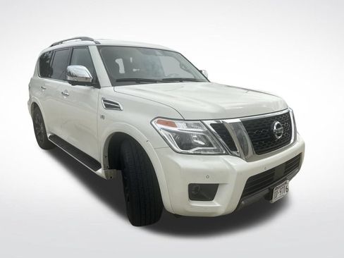 Used 2020 Nissan Armada Platinum w/ Captain's Chairs Package AWD/4WD image 9