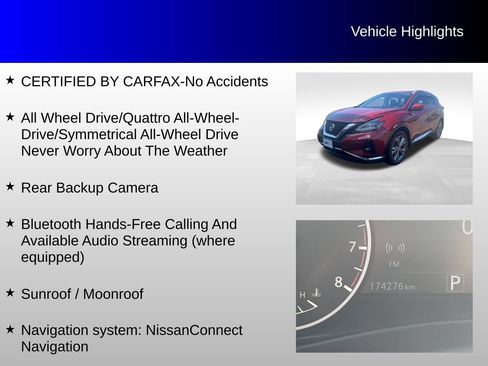Used 2019 Nissan Murano Platinum AWD/4WD image 4