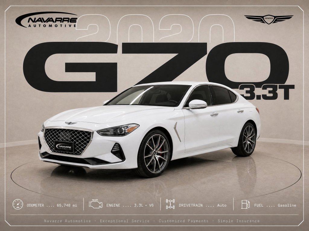 Used 2021 Genesis G70 3.3T RWD image 1