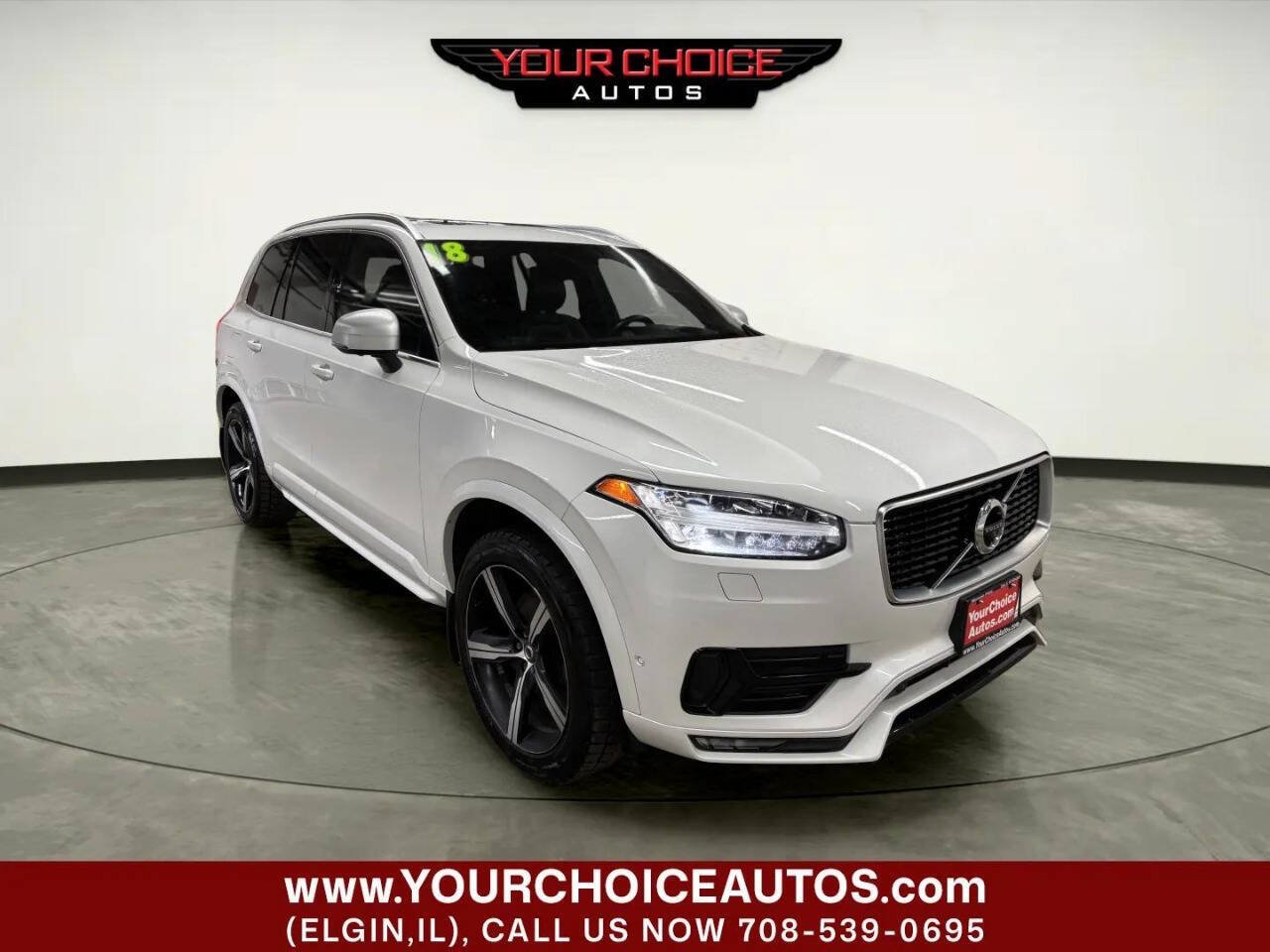 Used 2018 Volvo XC90 T6 R-Design w/ Convenience Package AWD/4WD image 7