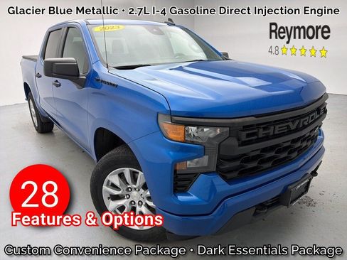 Certified 2023 Chevrolet Silverado 1500 Custom w/ LPO, Dark Essentials Package image 1