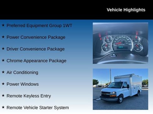 Used 2022 Chevrolet Express 3500 w/ Power Convenience Package RWD image 4