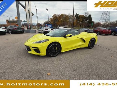 Certified 2023 Chevrolet Corvette Stingray Preferred Conv w/ Stealth Interior Trim Package image 4