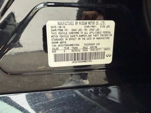 Used 2017 INFINITI Q50 3.0t Premium w/ 3.0T Premium Plus Package image 28