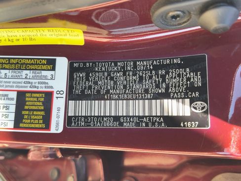 Used 2014 Toyota Avalon Limited w/ Technology Package image 19