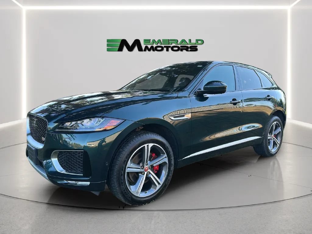 Used 2017 Jaguar F-PACE S AWD/4WD image 1
