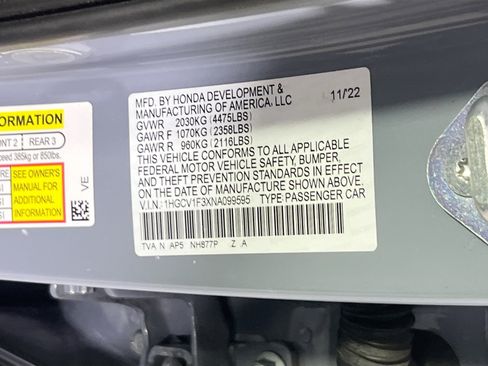 Used 2022 Honda Accord Sport image 29